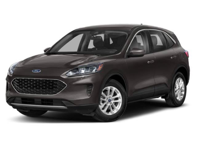2020 Ford Escape SE in Ingot Silver — front three-quarter view